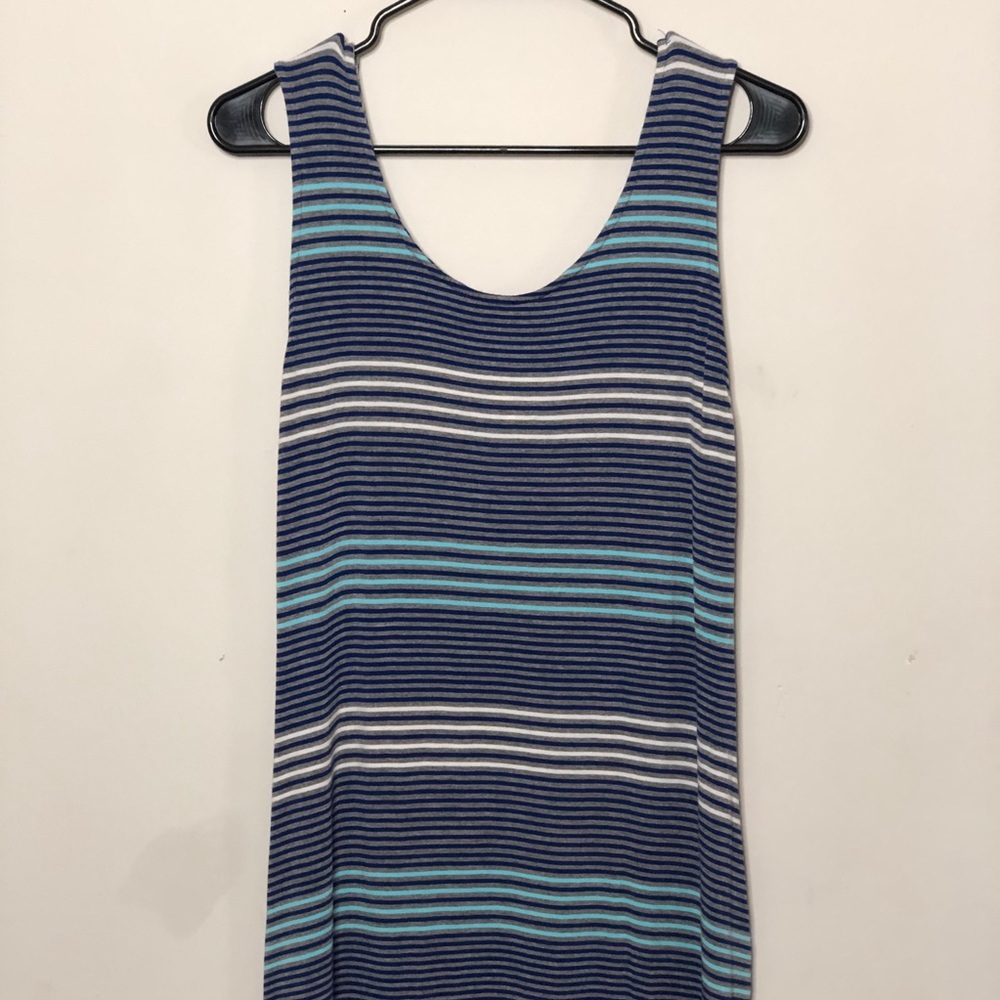 Merona Sleveless Striped Maxi Dress